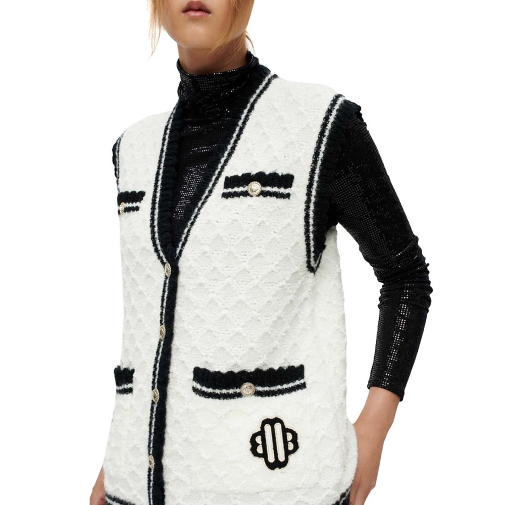 Maje Mirta Vest Size 2